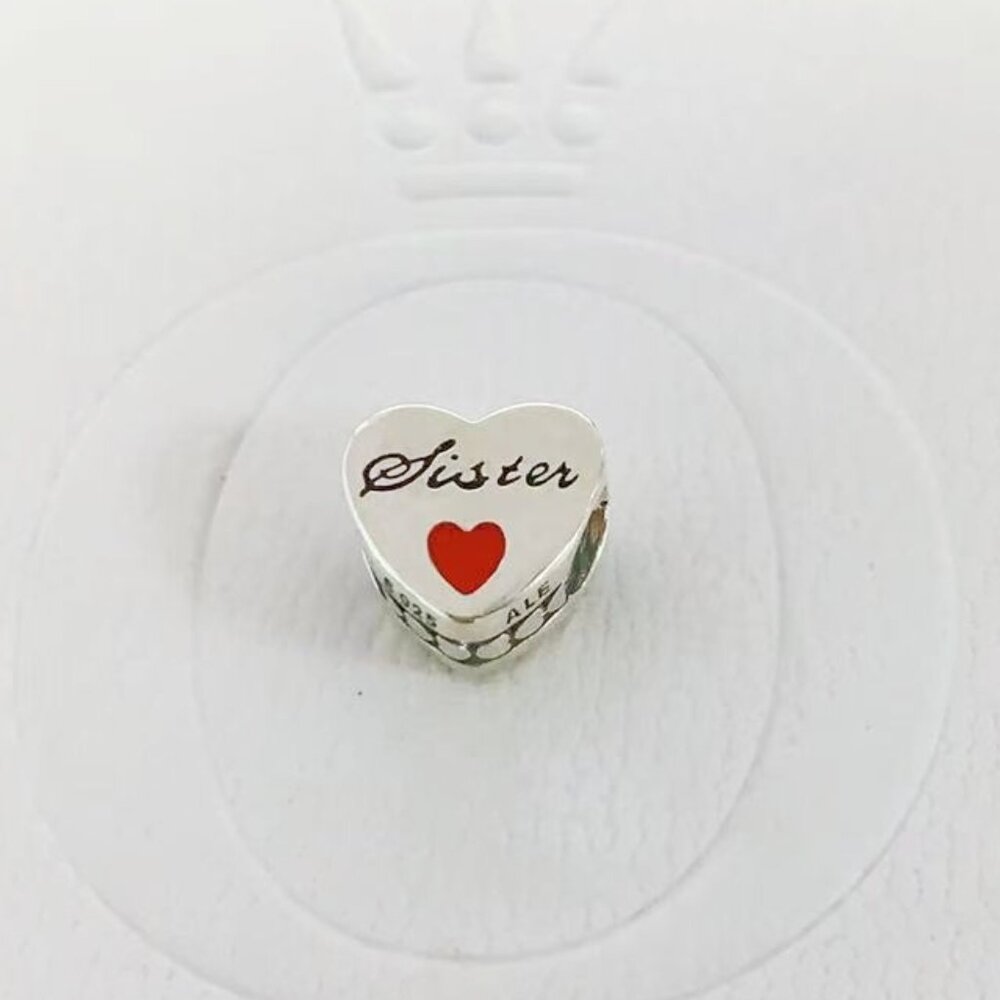 Pandora Sister Exclusive Heart Charm Bead